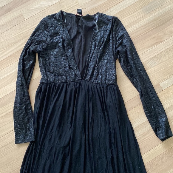 Sexy Long Mesh Maxi Dress with built-in bodysuit - Picture 3 of 5